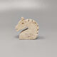 1970s travertine horse sculpture