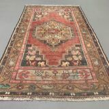 Vintage turkish oushak rug 150x87 cm carpet