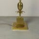 Exceptional French Hollywood Regency Brass Floor Lamp