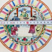 Assiette Décorative Chinoise Réticulée Ø 18.2 cm