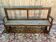 Antique wooden bench – Rustic work – 19th / early 20th century