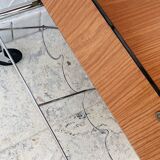 Italian design serving cart