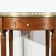 Table Bouillotte en Acajou, style Louis XVI – Milieu XXe