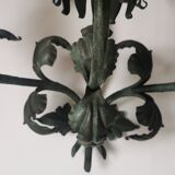 Wall lamp iron and sheet metal