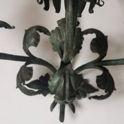 Wall lamp iron and sheet metal