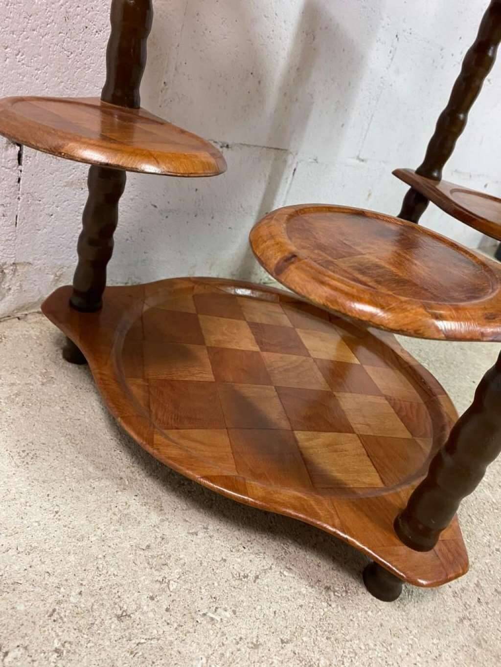 Vintage plant table / shelf / stand