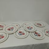 Flat plates Sarreguemines Digoin