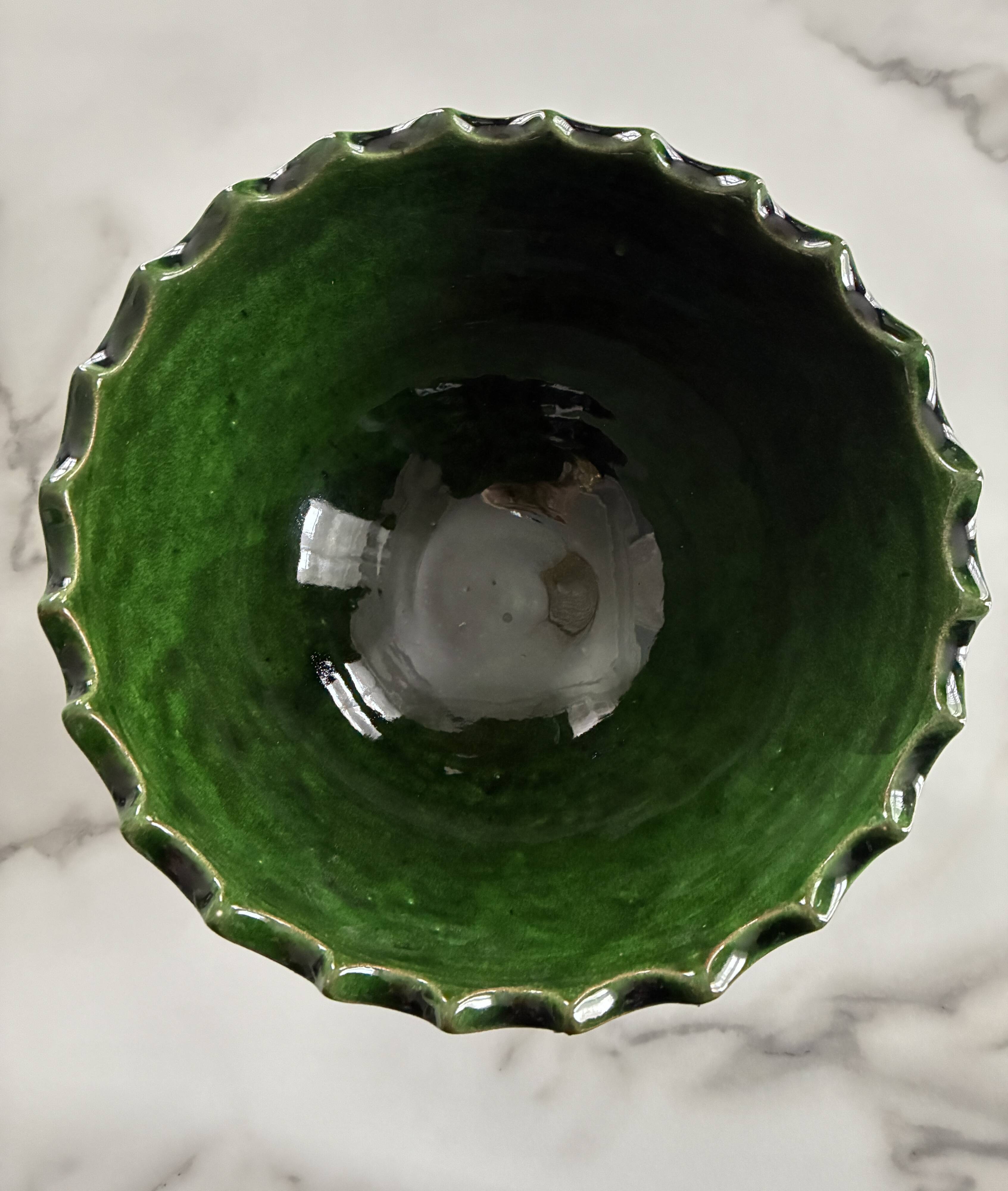 Large Tamegroute salad bowl Morocco