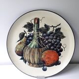 Fruity round dish from the 70s (33cm) A1