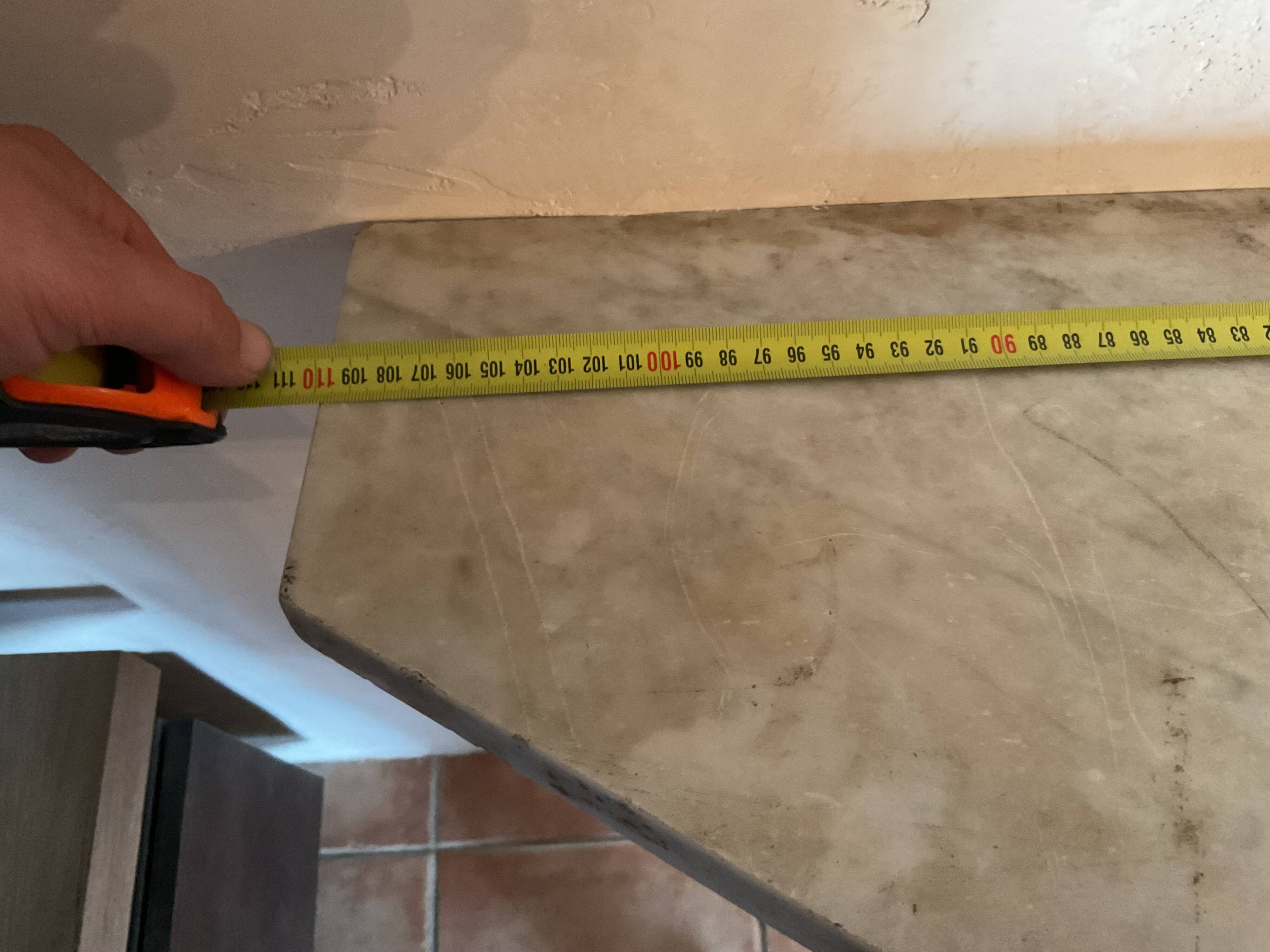 Large wrought iron console