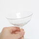 Ensemble de 6 coupes à champagne en cristal gravé