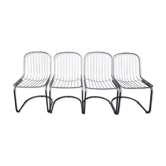 Lot of 4 chairs Gastone Rinaldi