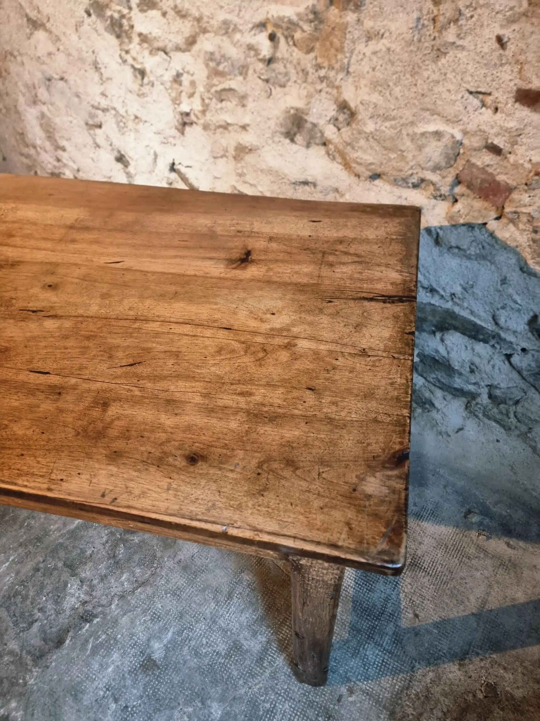 Antique French dining table, 18th century