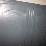 Old anthracite grey cabinet
