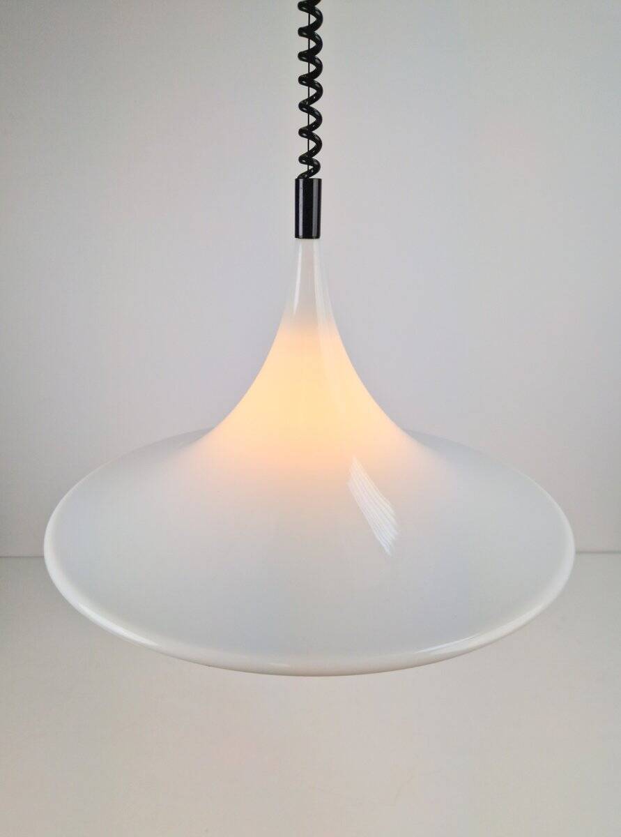 Vintage Space Age Witch Hat Pendant Lamp by Harco Loor, 1980