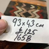 Turkish mini kilim 93x43 cm