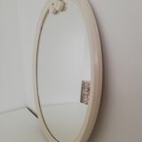 Vintage oval mirror