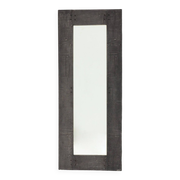 Cast Aluminum Mirror by Lorenzo Burchiellaro, Italy, 1970s