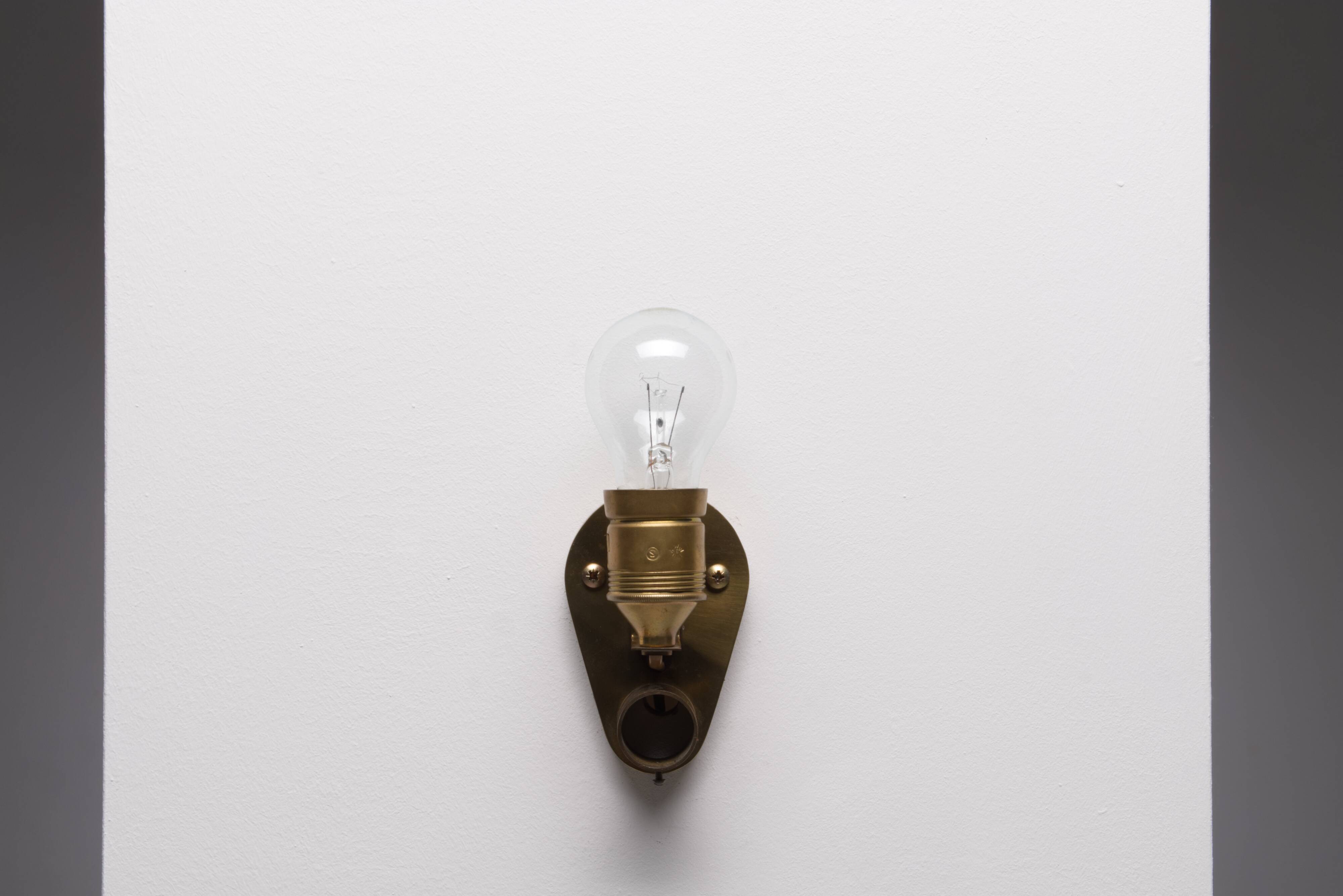 Carl Fagerlund seashell wall lamp
