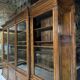 Louis XVI style library from the late 18th century in walnut.