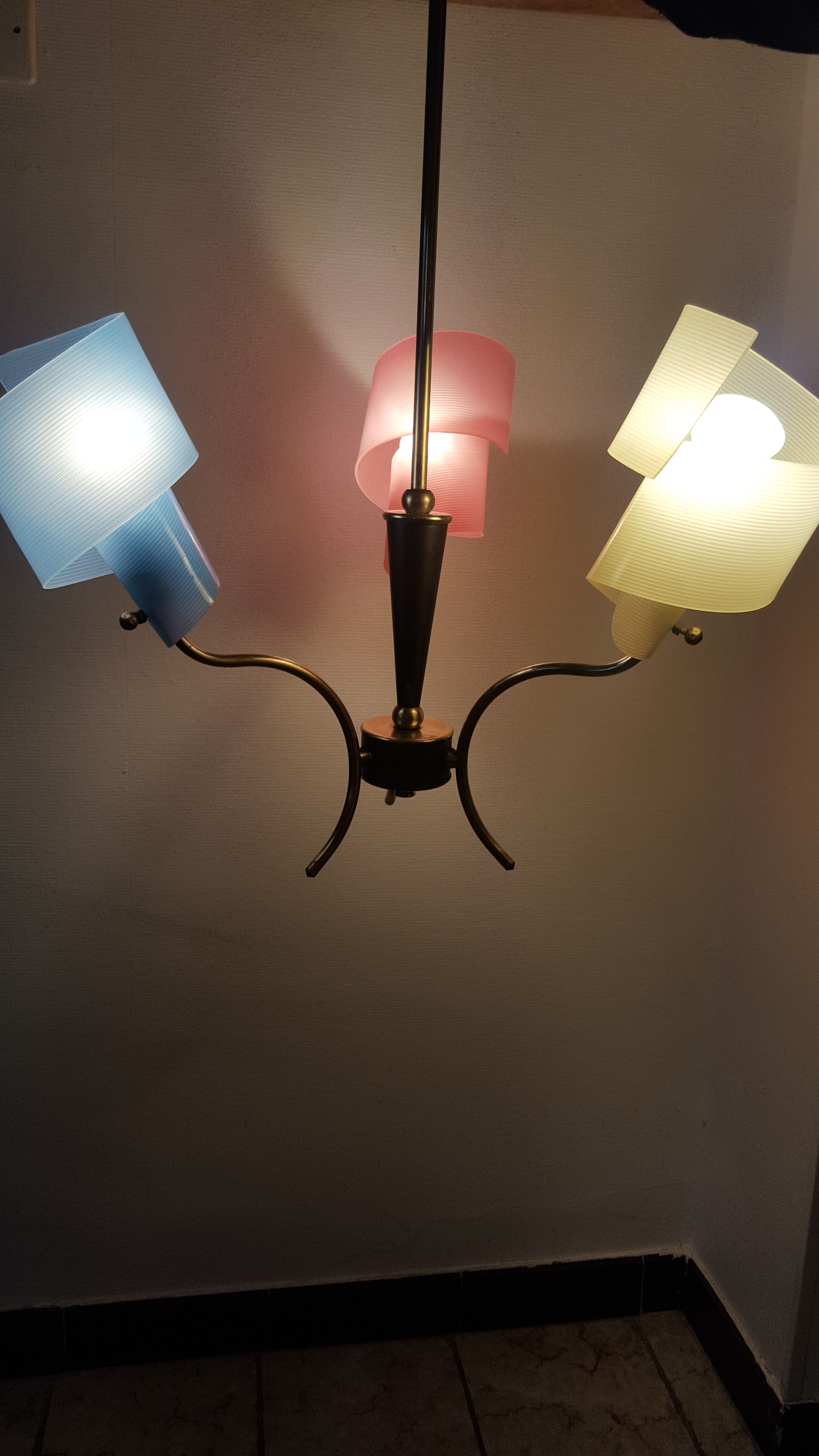 Vintage hanging lamp 50/60