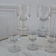 Set of 5 crystal wine glasses 30s