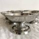 New stainless steel ice cream cups on pedestals, 1960s-70s