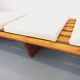 Pair of vintage  Perriand style  pine benches