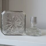Glass whisky decanter model braces 750 ml