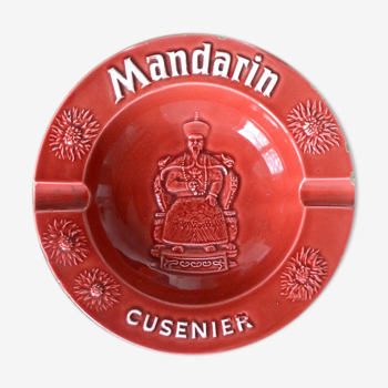 Mandarin advertising ashtray