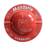 Mandarin advertising ashtray