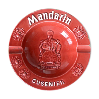 Mandarin advertising ashtray