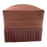 Repose Pied en Tissu Rose
