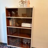 SAM vintage bookcase renovated sesame