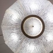 Luxurious Murano glass ceiling lamp model Royal by Barovier e Toso, 1970s