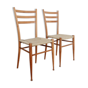 paire de chaises scandinaves