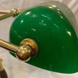 Lampe de table Churchill en laiton et bronze, années 1920