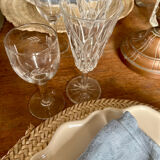 Vintage liqueur wine glasses 1960