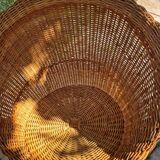 Pair of 1960s wicker armchairs