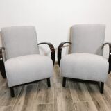 Armchairs by Jindrich Halabala, 1940s, Set of 2