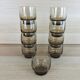 9 lever glasses in smoked glass
