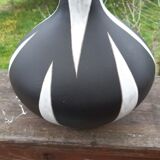 Ceramic vase "Mont Blanc" by Kurt Tschörner for Ruscha 70s