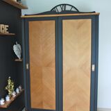 60s sliding door cabinet
