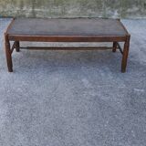 1960s coffee table with slate top