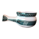 French artisan ceramics – decorative pan in Capron style – year