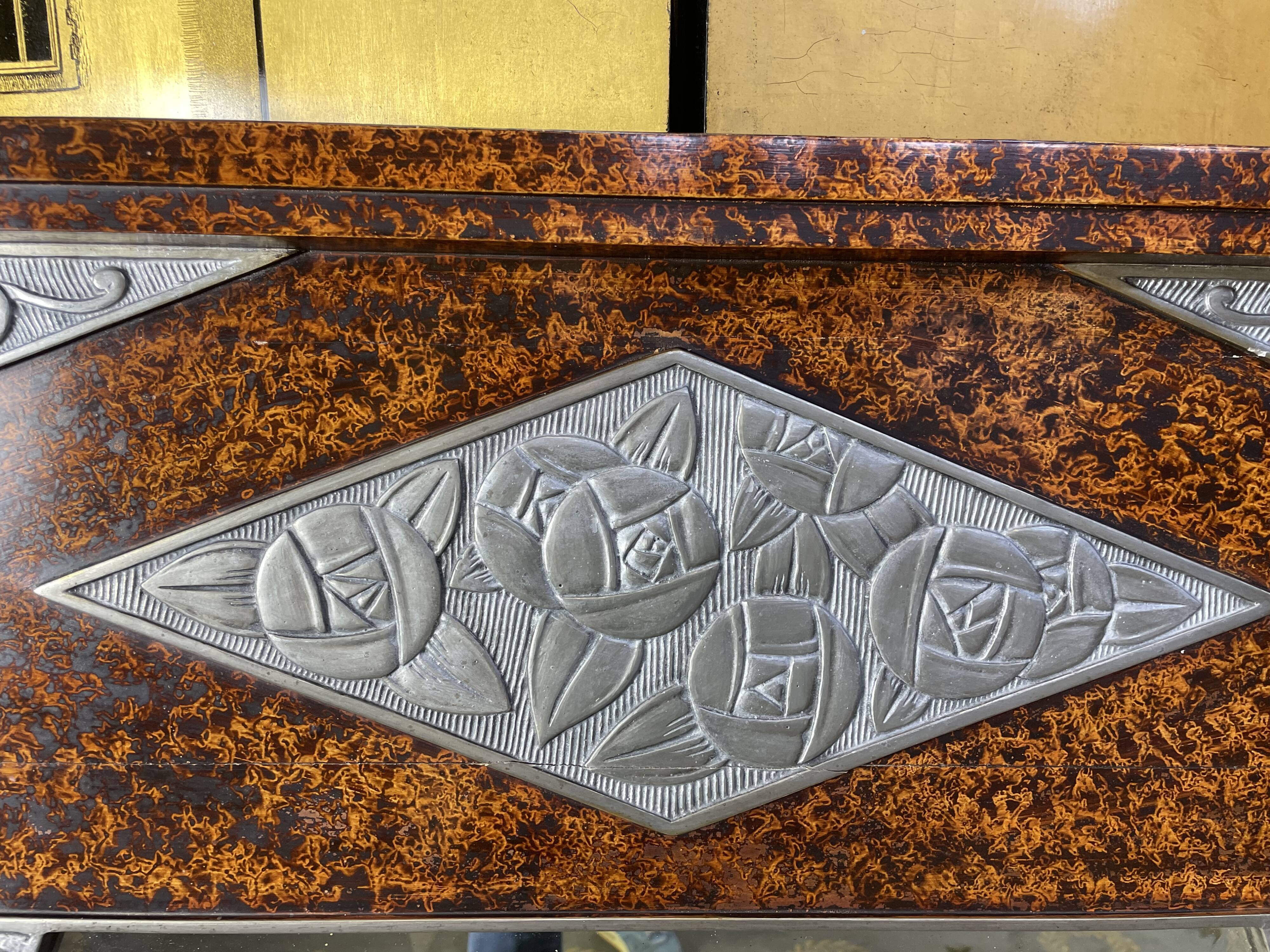 Art deco period mirror