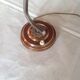 Lampe de bureau ancienne  en cuivre