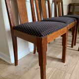 Lot 4 chairs Saddier and his Sons