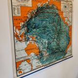 Carte scolaire No 26 collection Brunhes " ocean Pacifique"