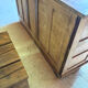 Renovated antique solid wood sideboard